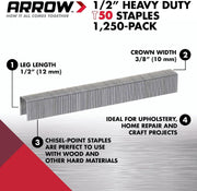 Heavy Duty T50 Staples