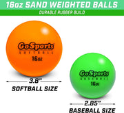 Weighted Training Softballs – 6 Pack