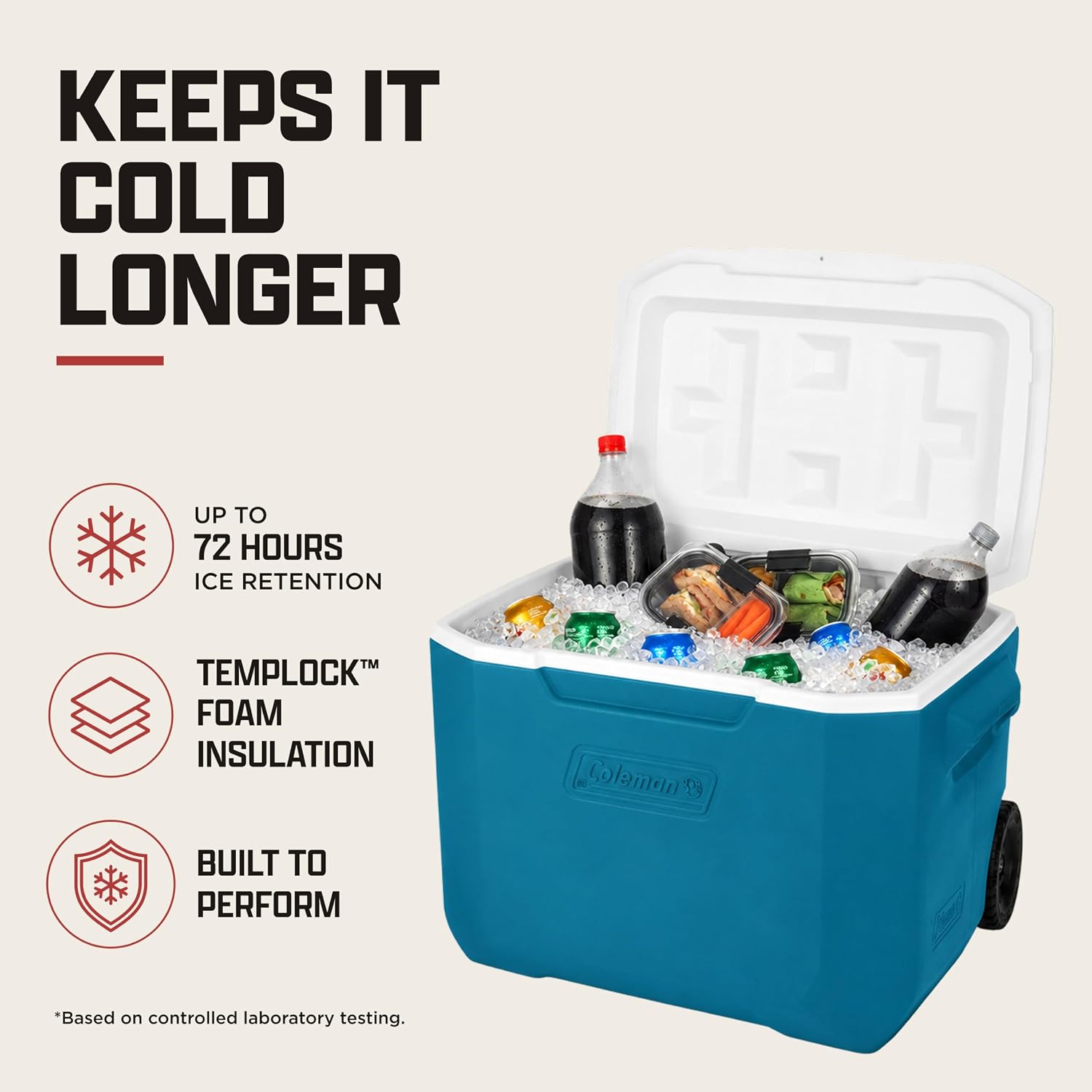 Portable Ice Retention Cooler