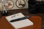 Full Black Ergonomic Ballpoint Pen
