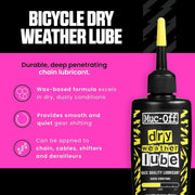 Muc-Off Bio Dry Bike Chain Lube – 4.06 fl oz