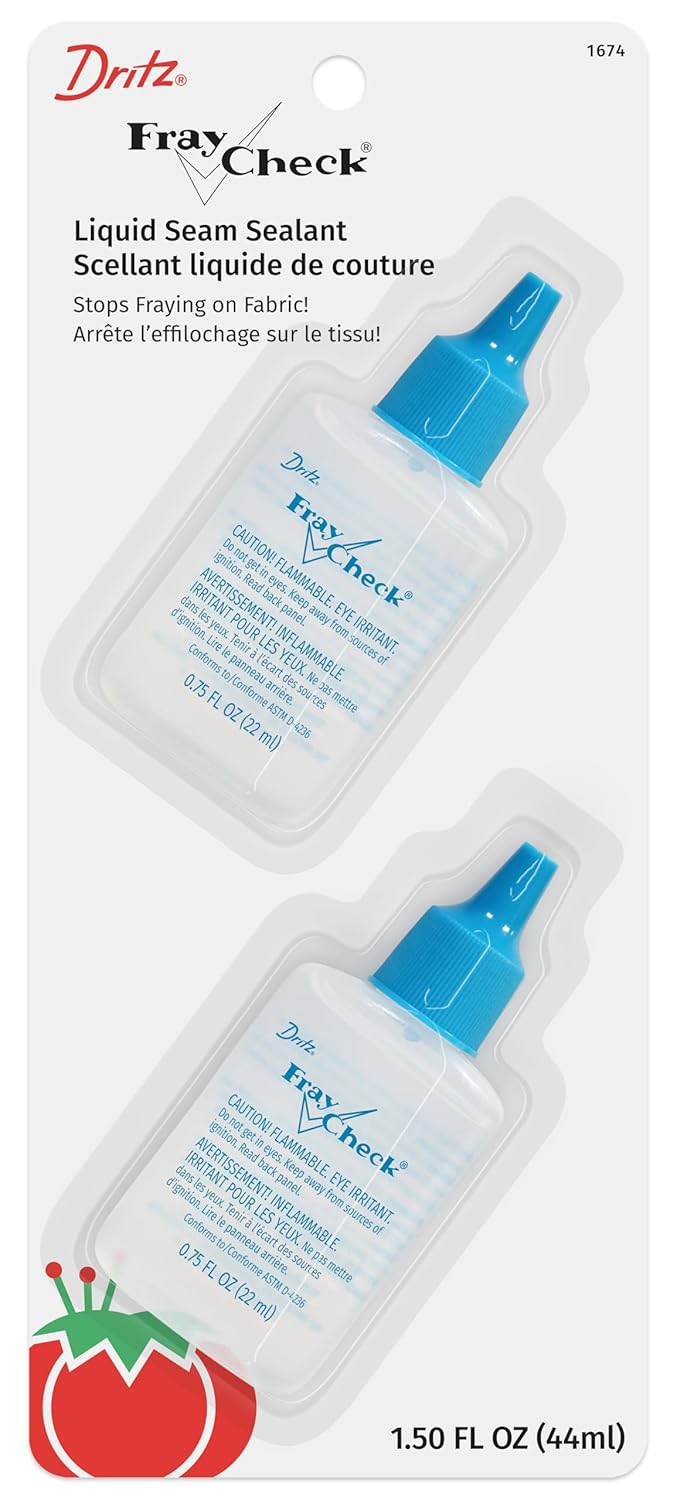 Clear Liquid Seam Sealant – 0.75 oz, 2 Pack