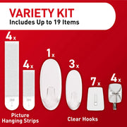 Clear Wall Hanging Variety Pack