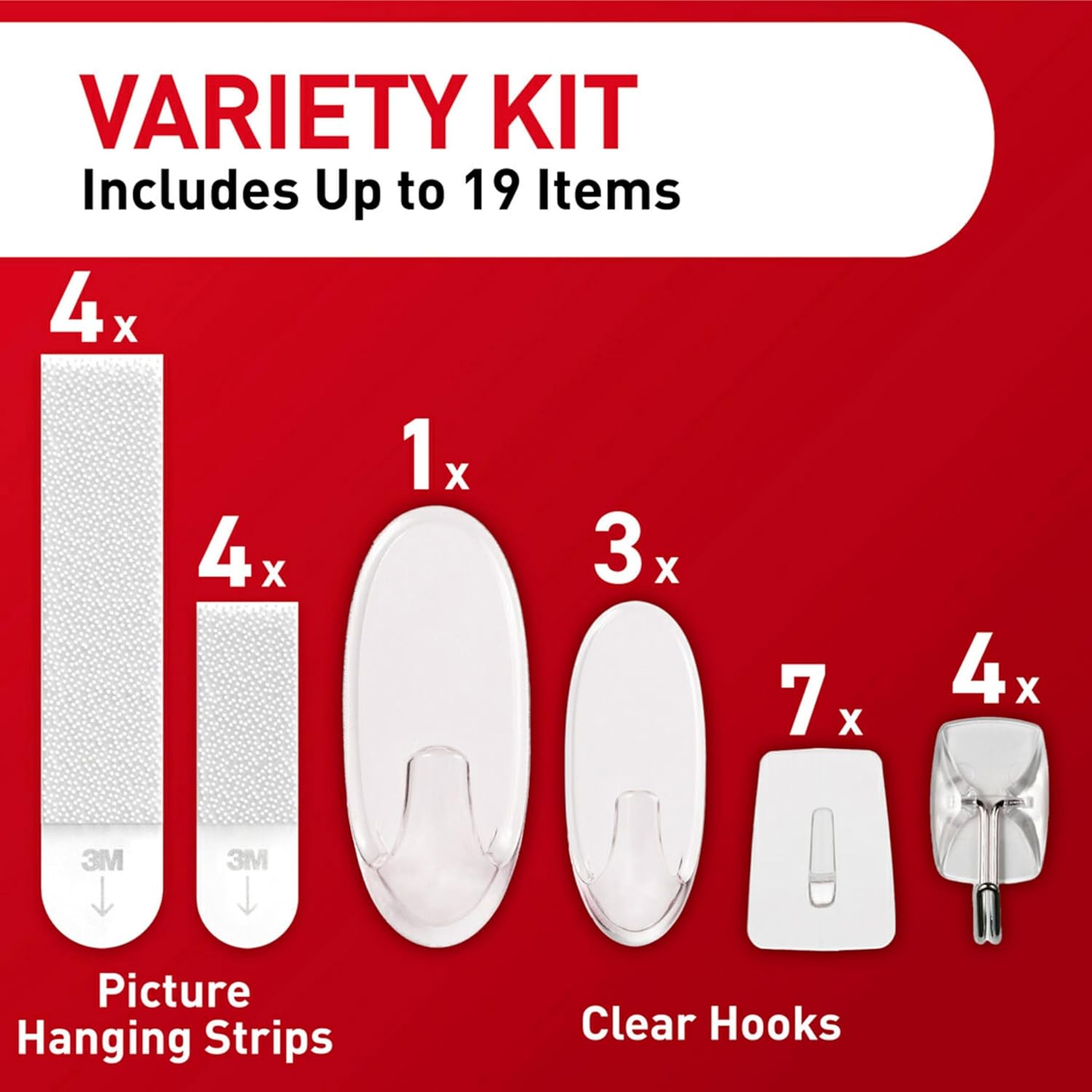 Clear Wall Hanging Variety Pack