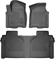 Husky Liners Weatherbeater Floor Mats – Front & 2nd Row, 3-Piece Set