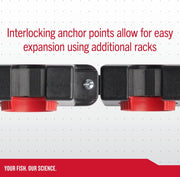4-Rod Twist Lock Fishing Rack