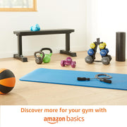 Amazon Basics Vinyl Coated Hex Dumbbell