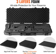 Rifle Hard Case with Wheels