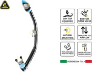 Adult Dry Snorkel with Splash Guard