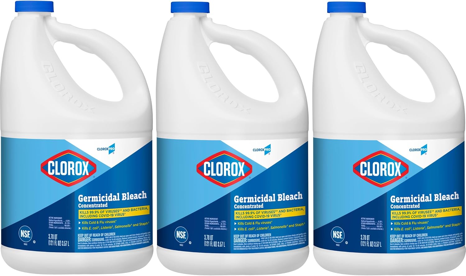 Ultra Germicidal Bleach – 3 Pack