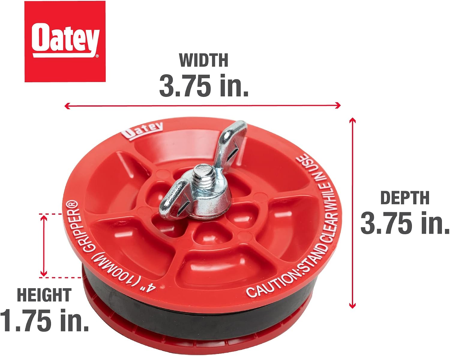 4 Inch Mechanical End-of-Pipe Gripper Plug
