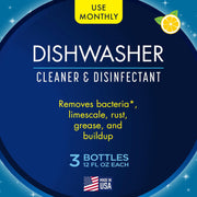 Dishwasher Cleaner 3-Pack