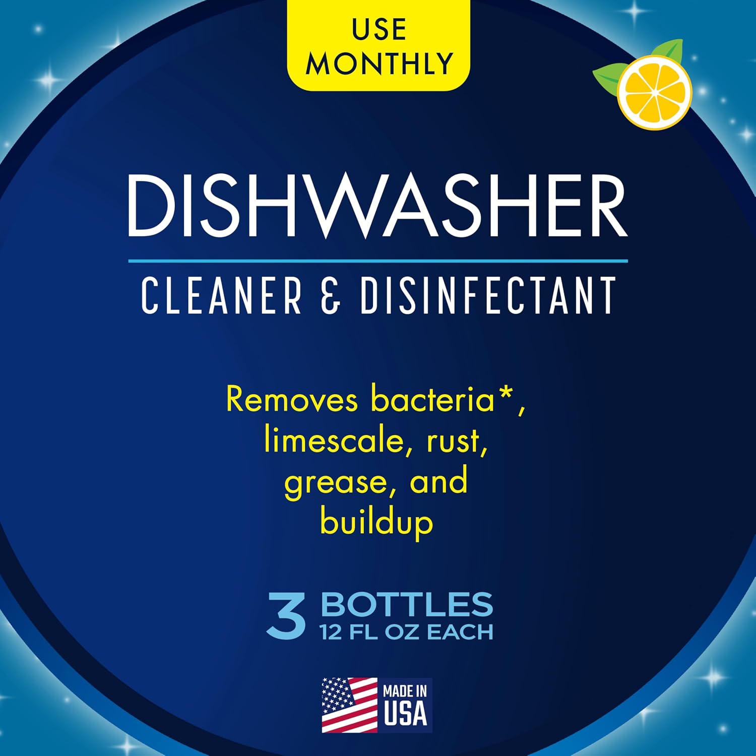 Dishwasher Cleaner 3-Pack