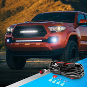 Nilight NI-WA-06 LED Light Bar Wiring Harness Kit – 12V, 2 Leads