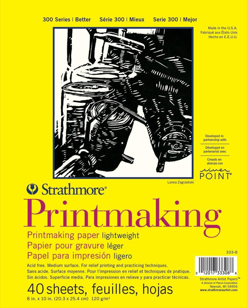 Printmaking Paper Pad 8x10