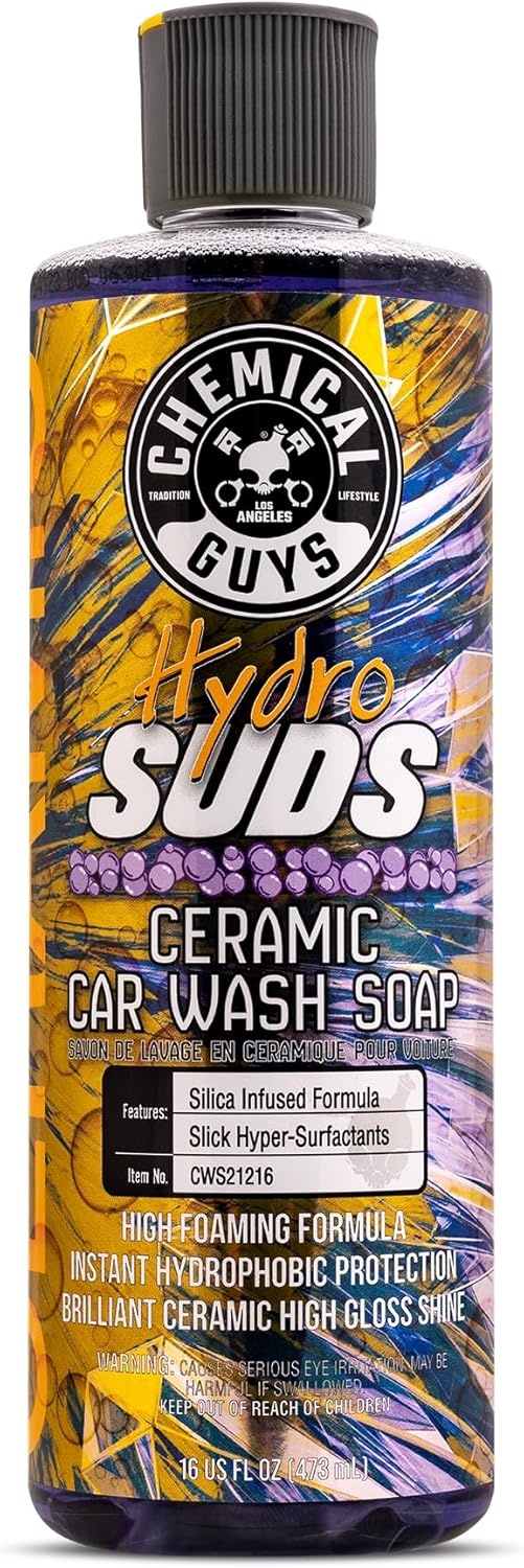Ceramic High-Foaming Car Wash Soap – Berry, 16 oz