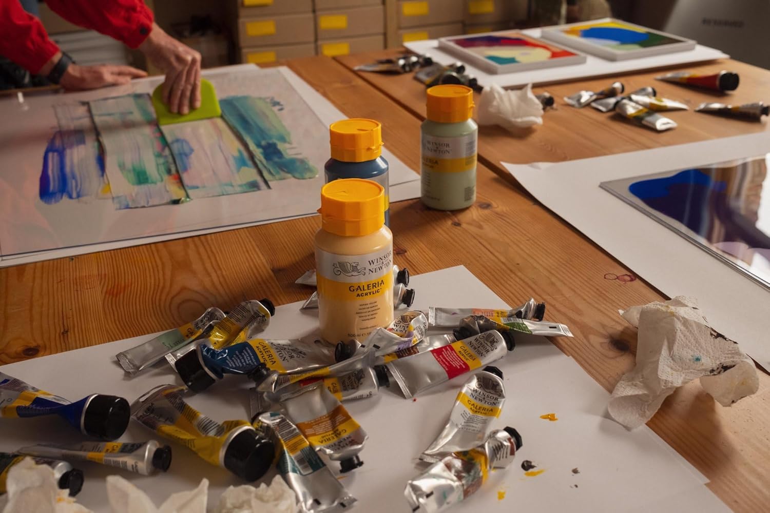 Acrylic Paint Tube Set