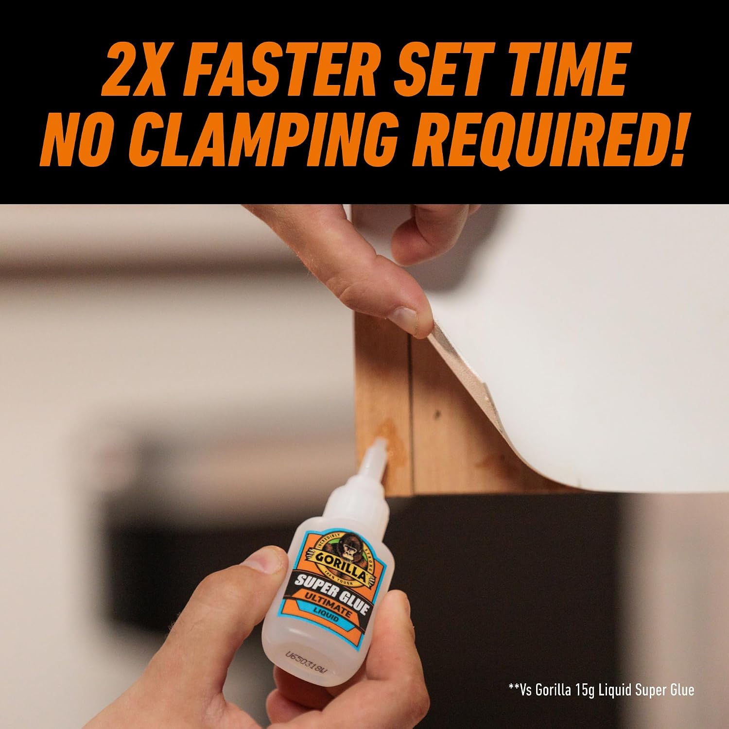 Ultimate Fast-Setting Super Glue, Clear, 15 g