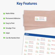 Avery Easy Peel Printable Address Labels 8460