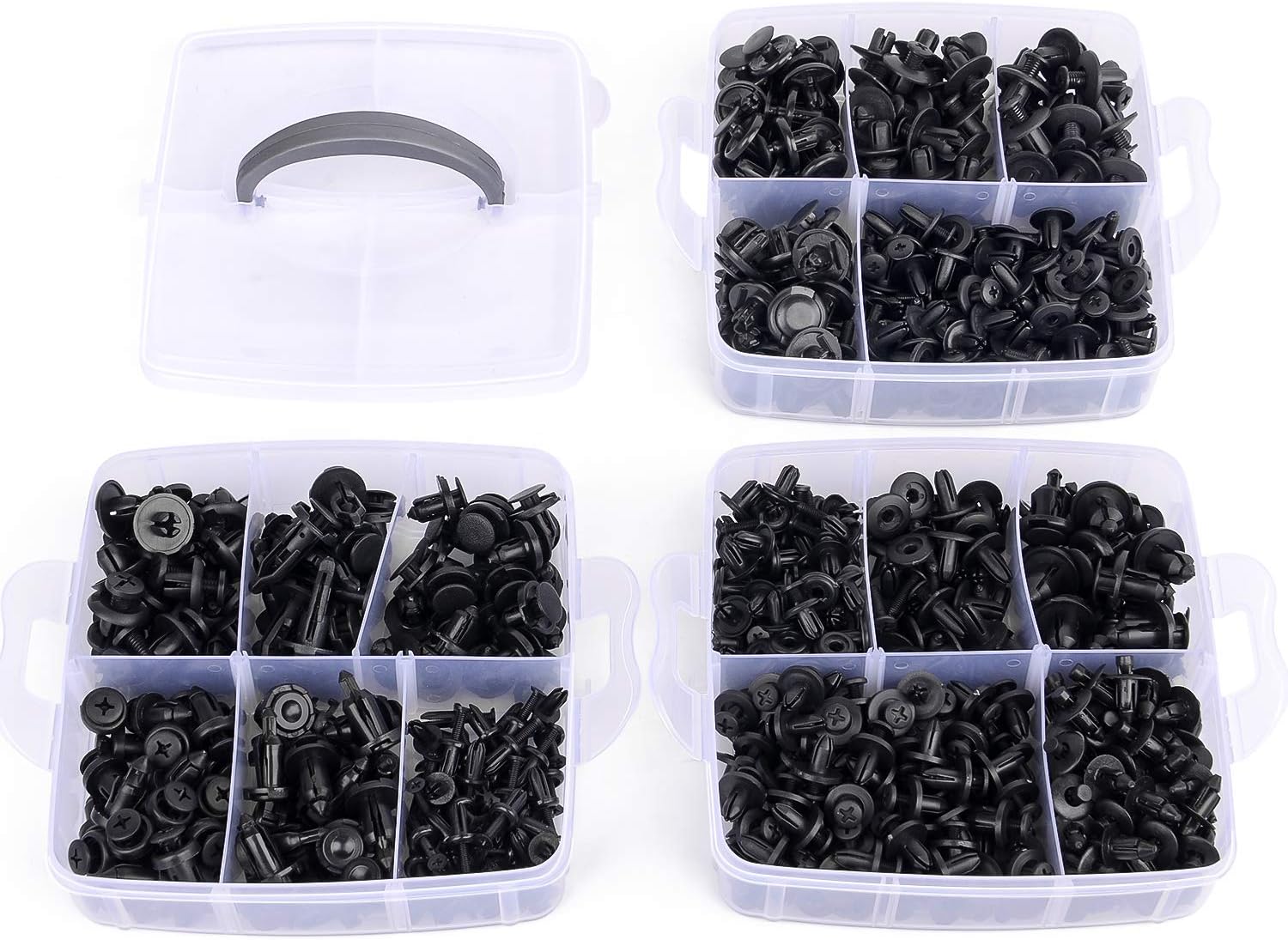GOOACC Car Push Retainer Clips Assortment Kit – 635 Pieces