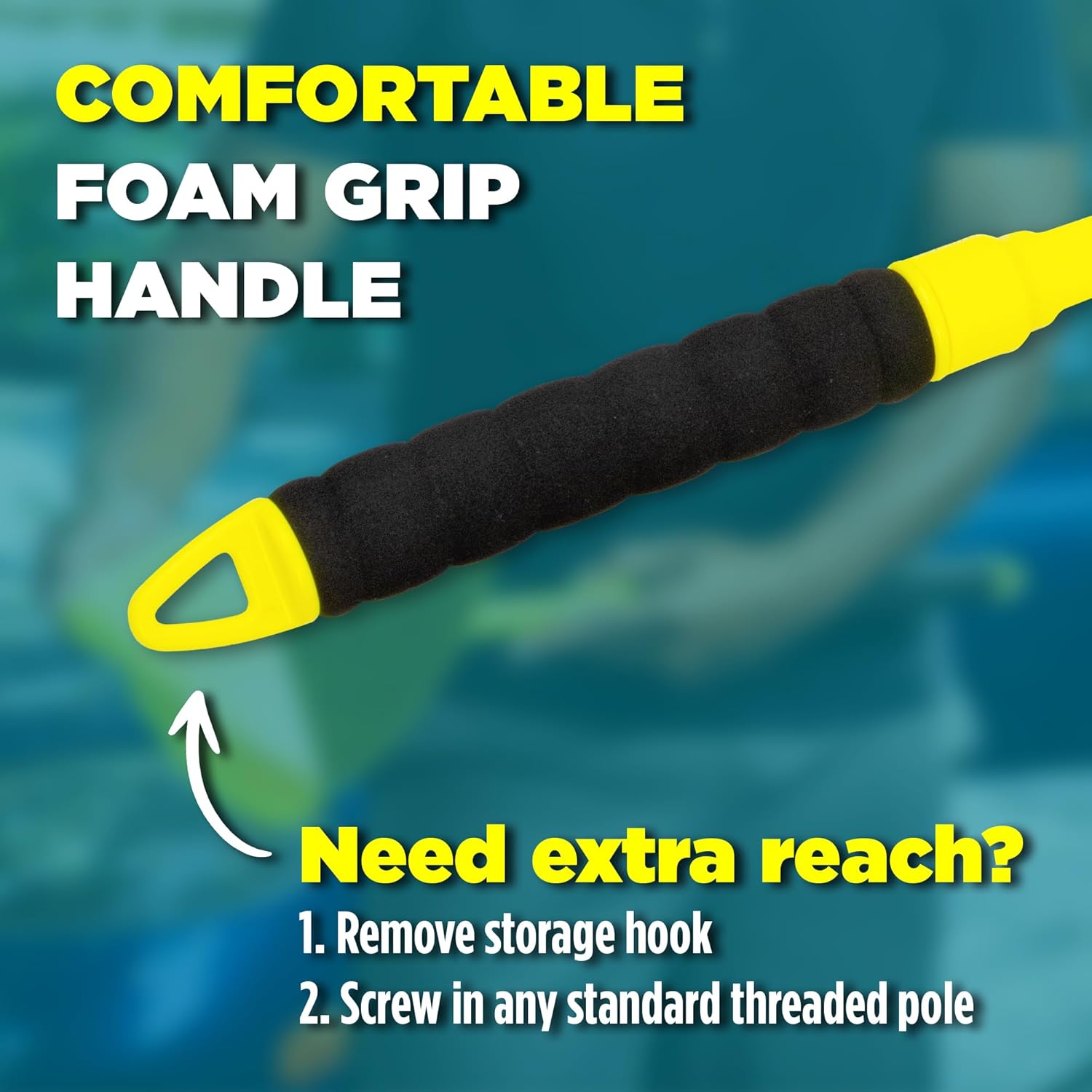 Extendable Windshield & Glass Cleaning Tool Kit