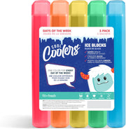 Reusable Ice Packs for Lunch Boxes (5-Pack)