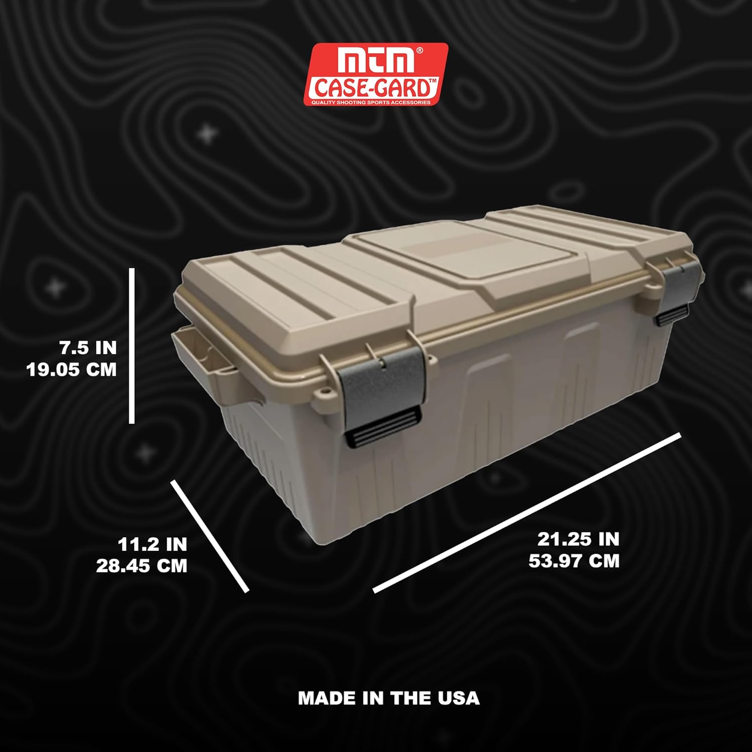 Water-Resistant Divided Utility Storage Crate