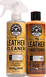 Chemical Guys Leather Cleaner & Conditioner Kit – 2 x 16 Oz
