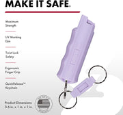 Pepper Spray Keychain for Personal Safety
