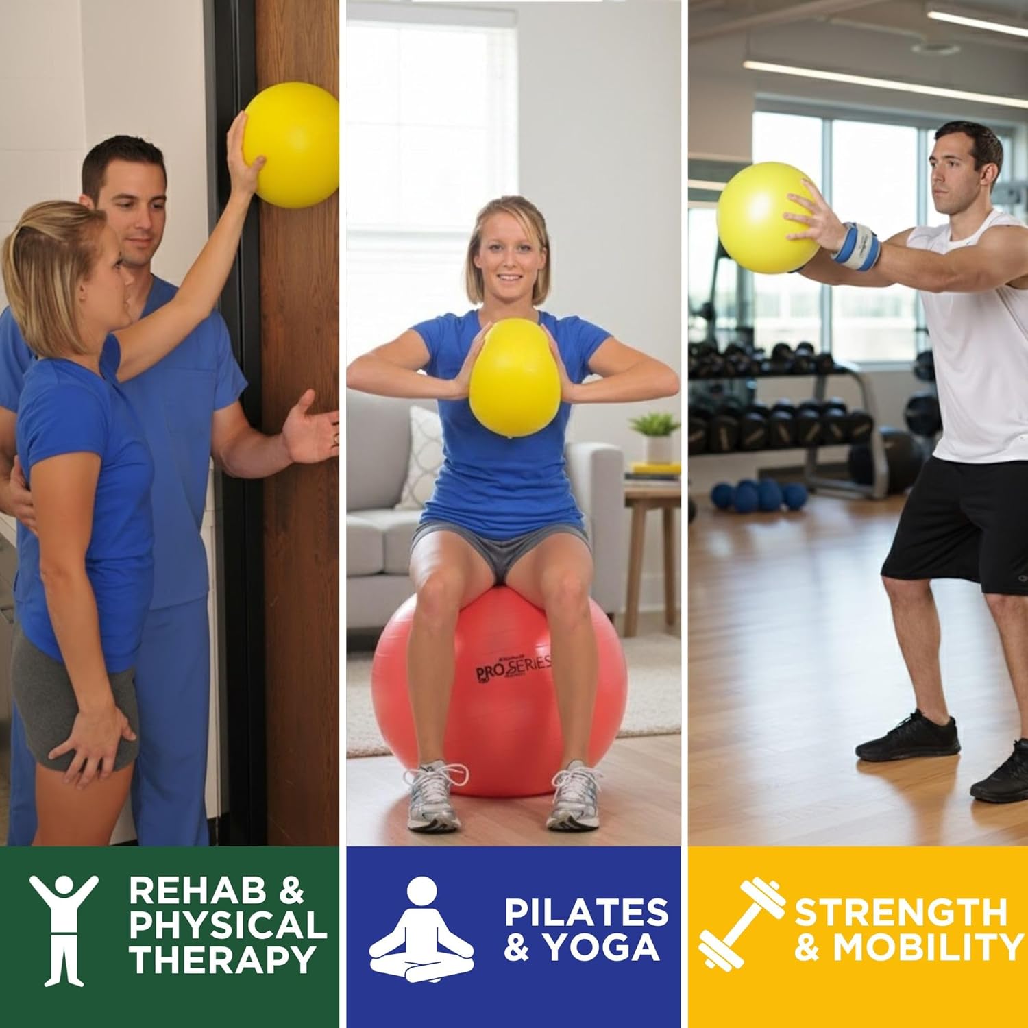 9-Inch Mini Exercise Ball for Pilates & Yoga