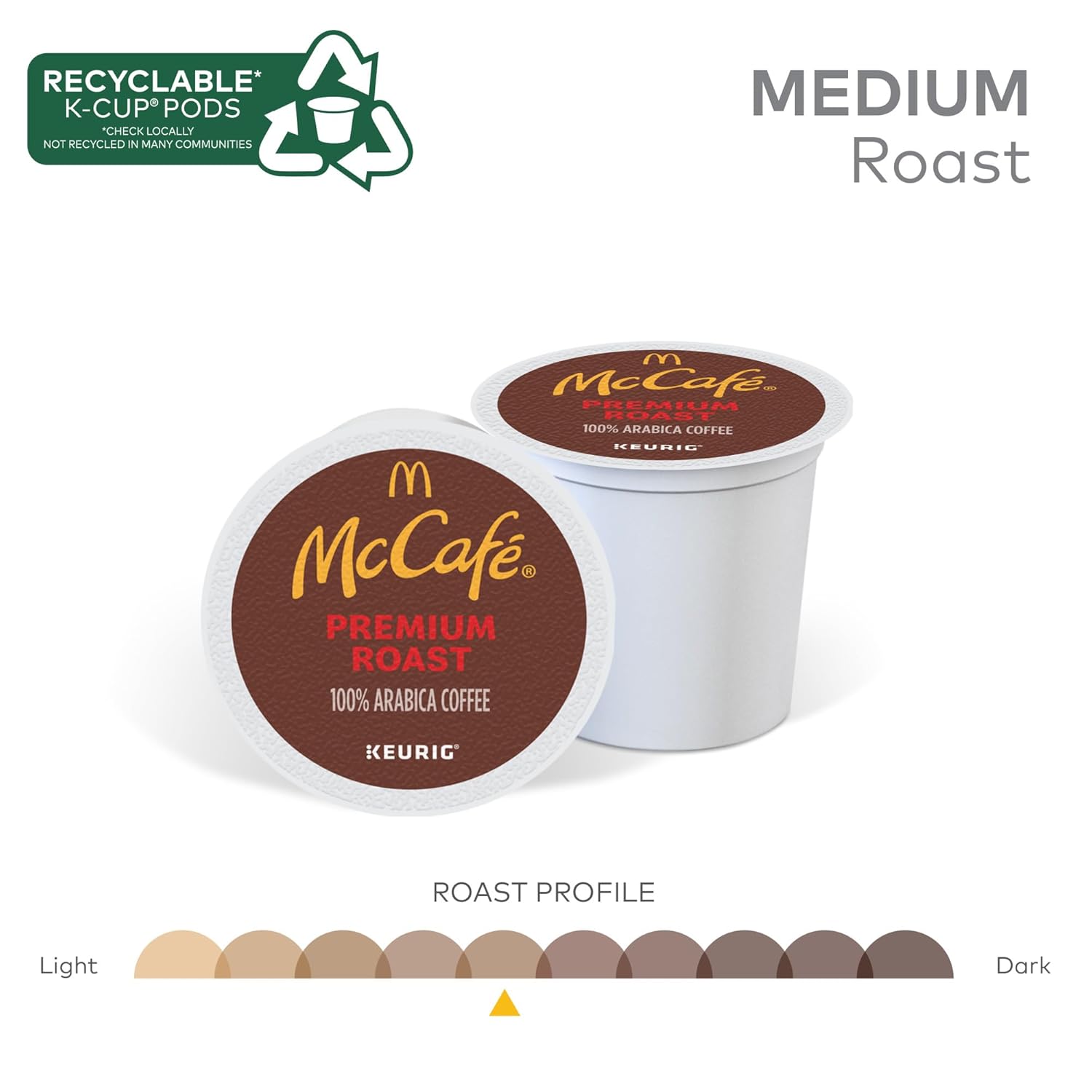 Premium Medium Roast Coffee Pods