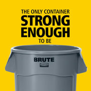 Heavy-Duty Round Trash Can