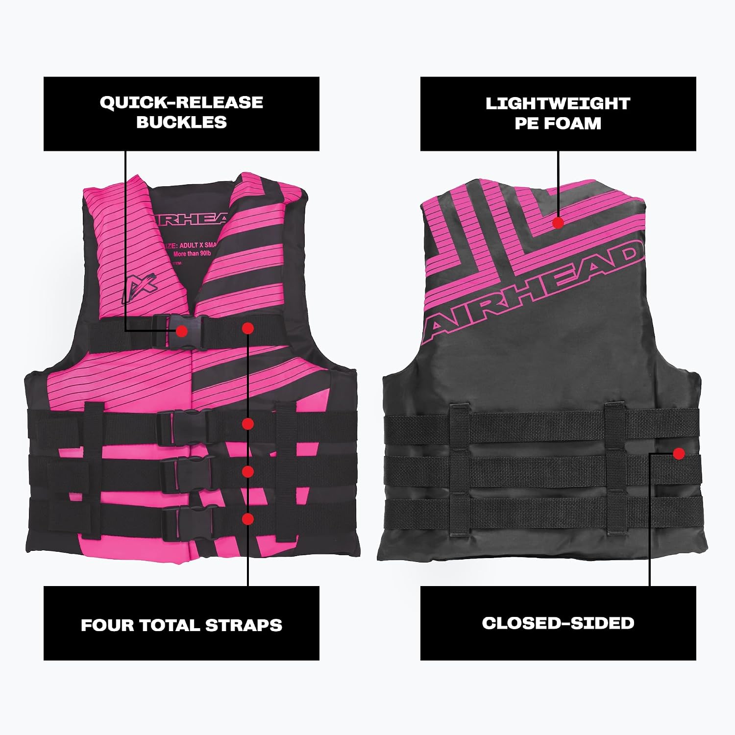 USCG Approved Watersports Life Jacket