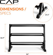 Heavy-Duty Dumbbell Storage Rack