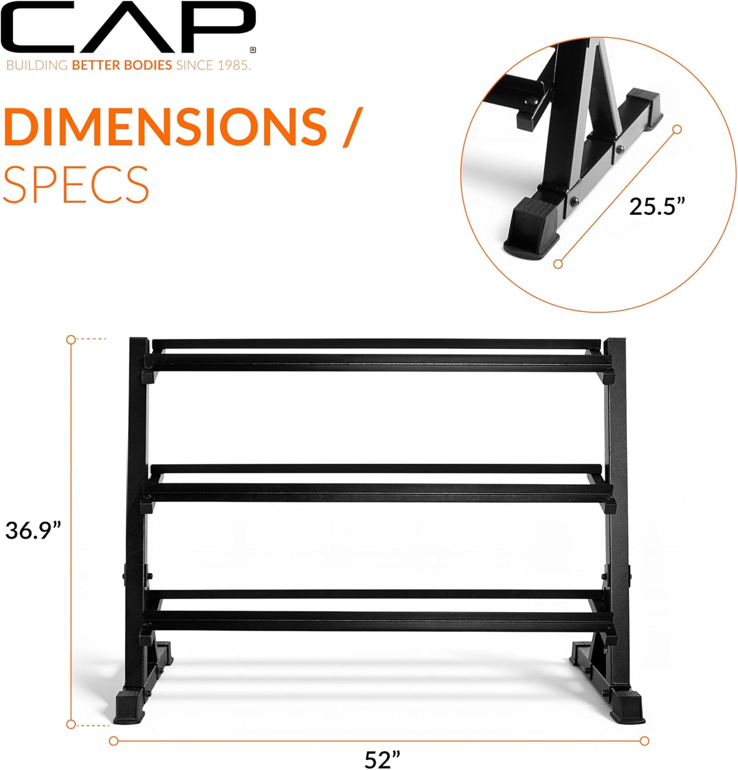 Heavy-Duty Dumbbell Storage Rack