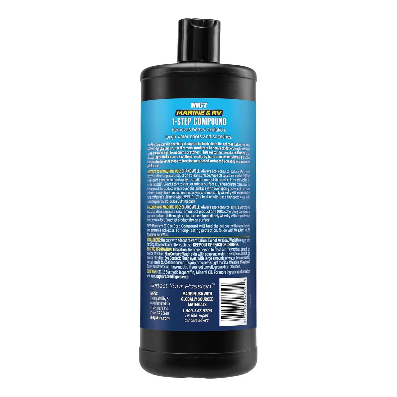 Marine & RV One-Step Restoration Compound – 32 oz