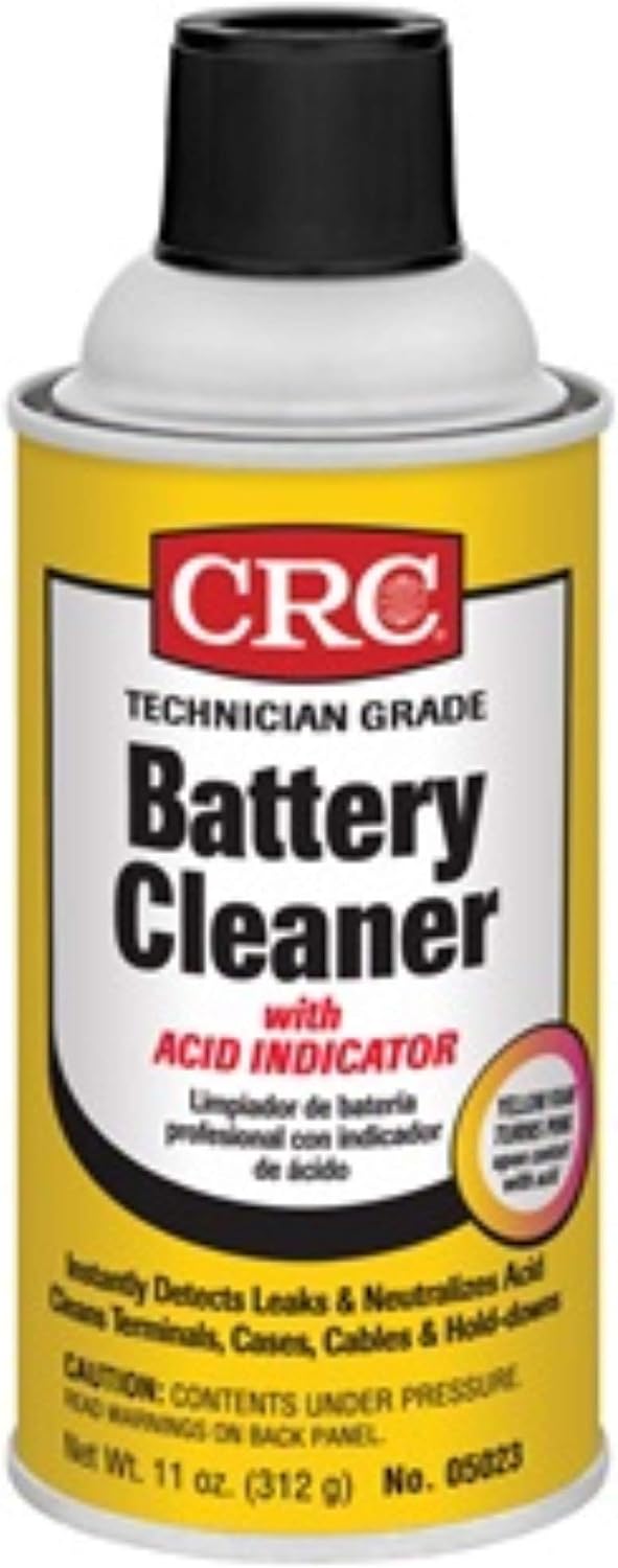 CRC Battery Cleaner with Acid Indicator – 11 Wt Oz