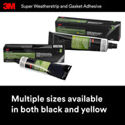 3M 08008 Black Super Weatherstrip & Gasket Adhesive – 5 Oz