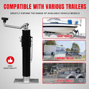 2,000 lb Weld-On Swivel Trailer Jack
