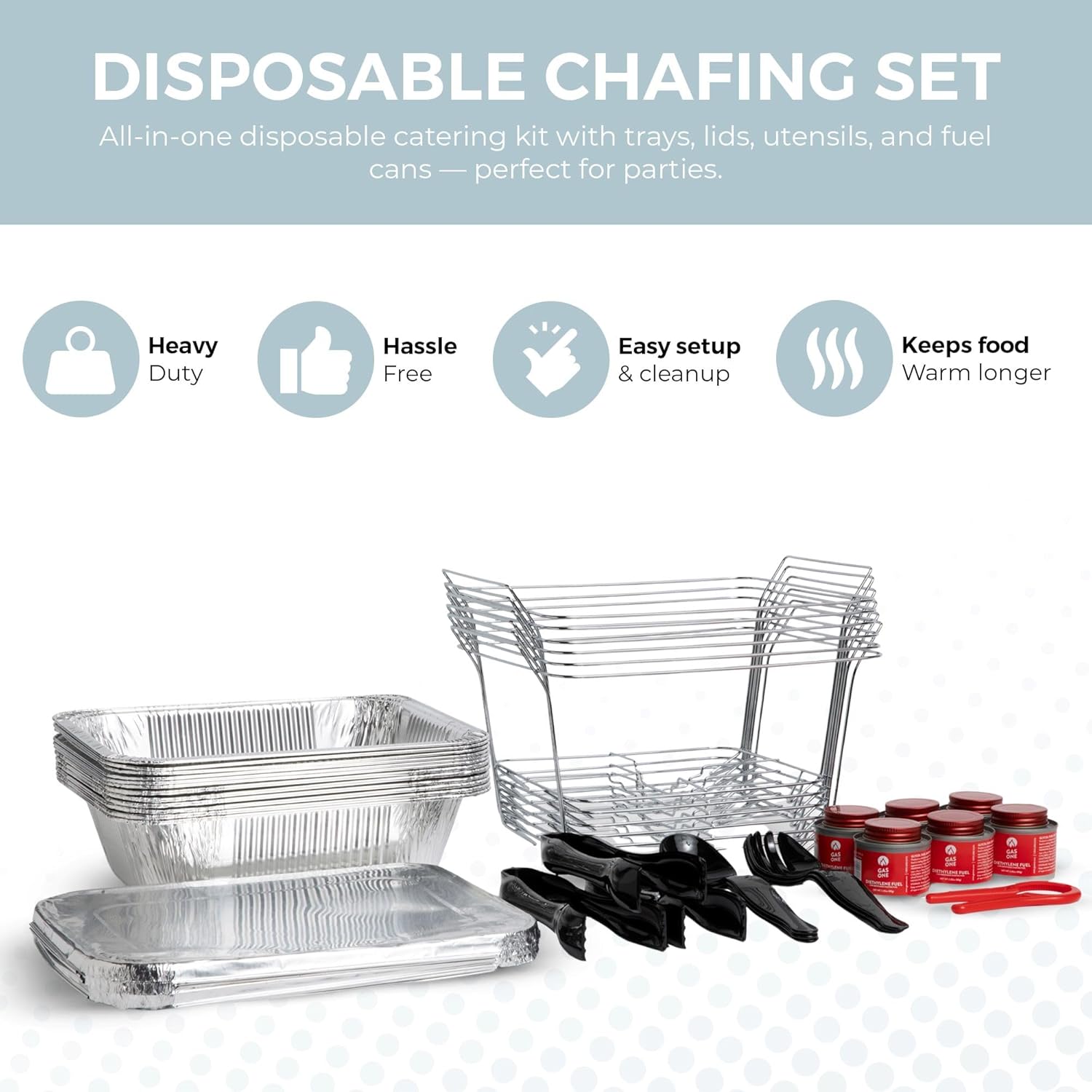 Disposable Chafing Dish Buffet Set