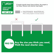 Heavy-Duty Wire Staples