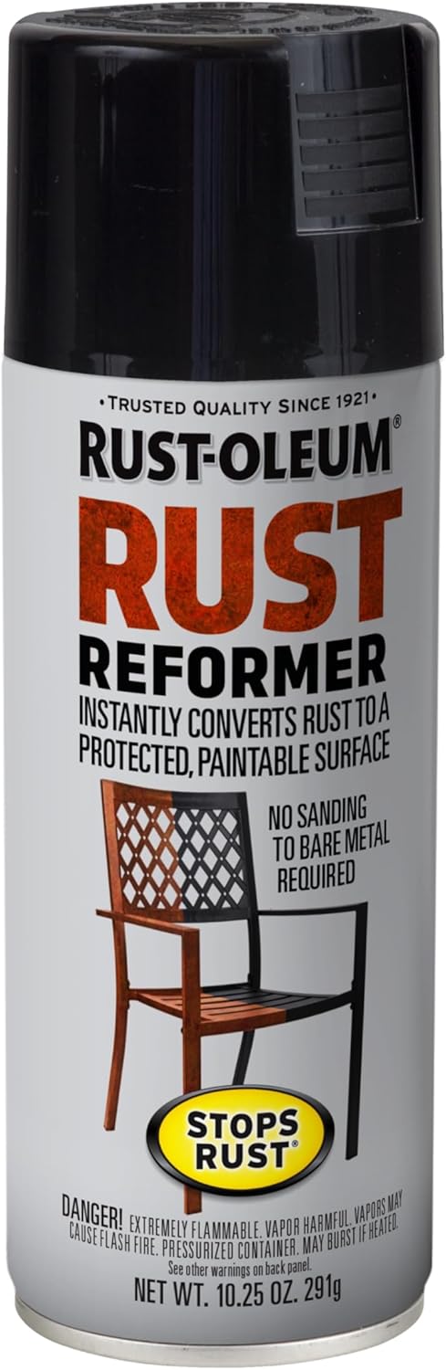 Rust-Oleum Stops Rust Reformer Spray – Black, 10.25 Oz