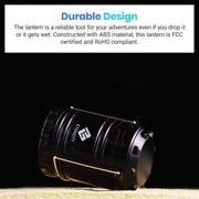 4-Pack Collapsible LED Camping Lanterns