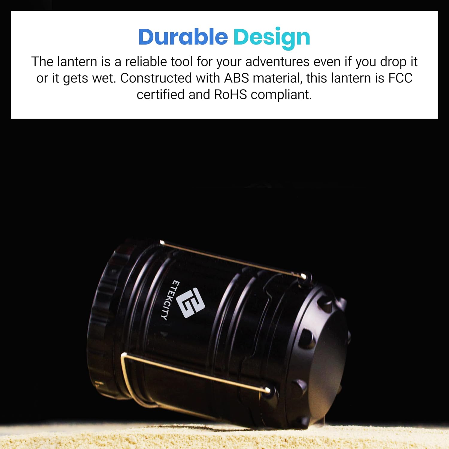 4-Pack Collapsible LED Camping Lanterns