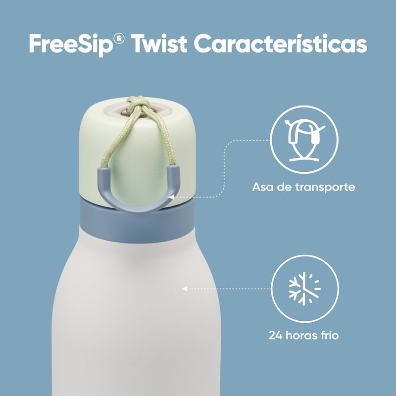 Insulated Stainless Steel Water Bottle with FreeSip Straw