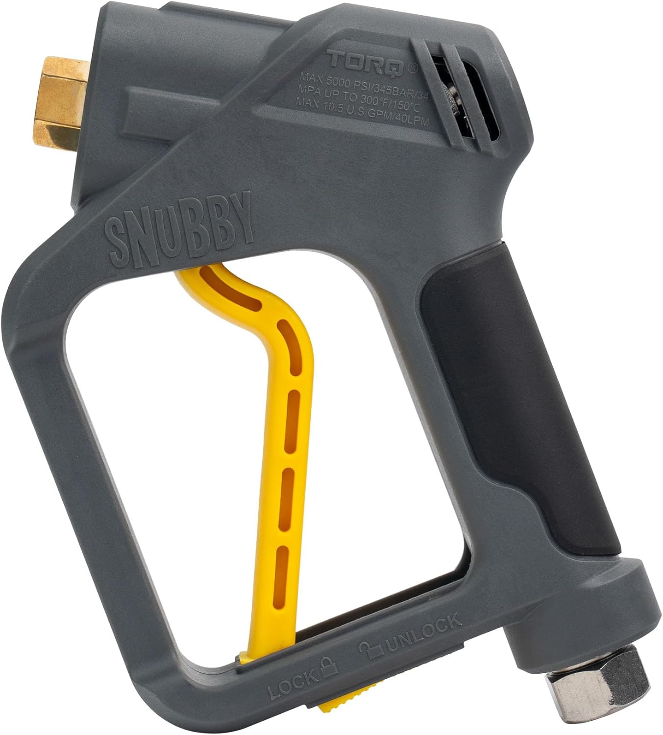 Short Pressure Washer Gun with Foam Cannon Attachment