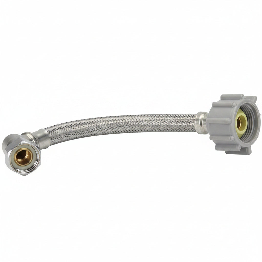 12 Inch Braided Stainless Steel Toilet Connector