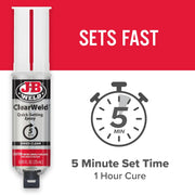 Clear 5-Minute Epoxy Syringe