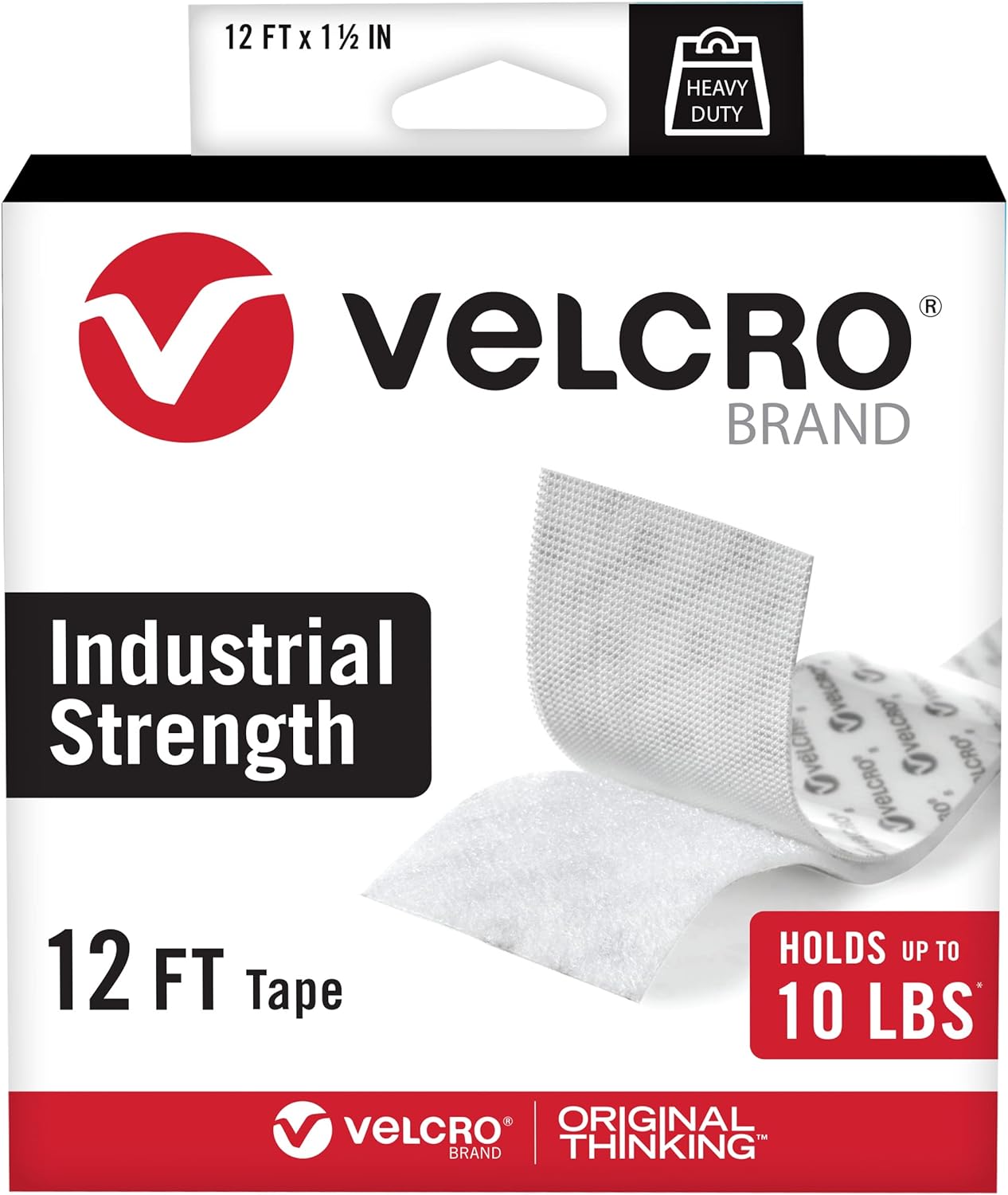 Heavy Duty Hook & Loop Tape Roll