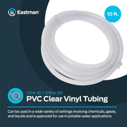 Clear PVC Vinyl Tubing – 10 Ft